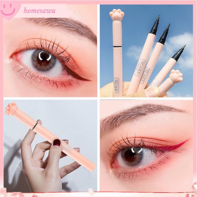 [Hàng mới về] Bút kẻ mắt dạng lỏng màu đen chống thấm nước lâu trôi không nhòe chất lượng cao