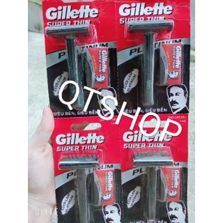 (Xả kho) DAO CẠO RÂU GILLETTE ĐEN [TẶNG KÈM LƯỠI], BÀN CẠO RÂU.