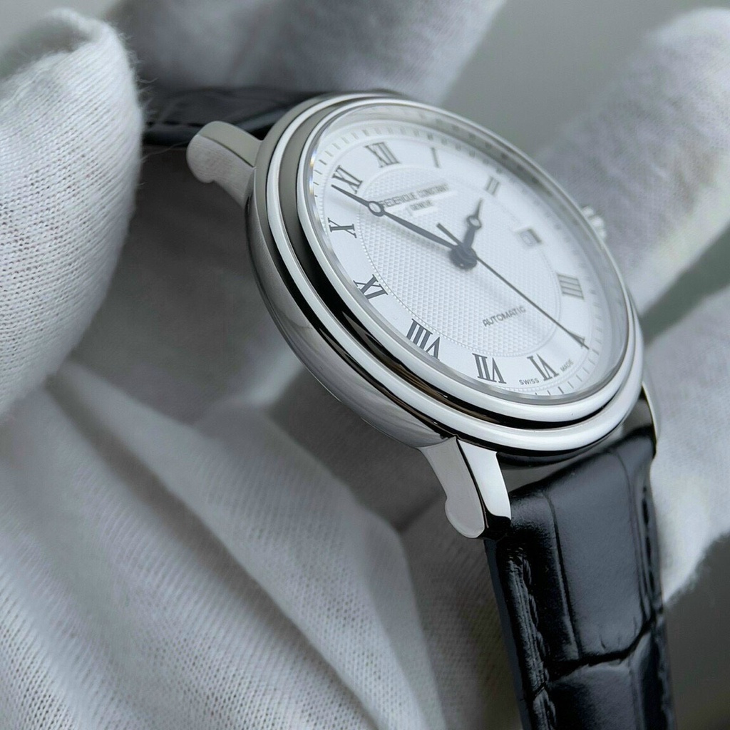 Đồng hồ nam Frederique Constants 40mm máy Automatic Thụy Sĩ, chống nước 100m, kính sapphire, dây da cao cấp