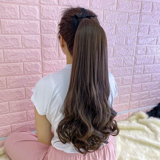 TÓC GIẢ CỘT 💕 FREESHIP 💕💕Tóc cột xoăn dợn đuôi 55cm