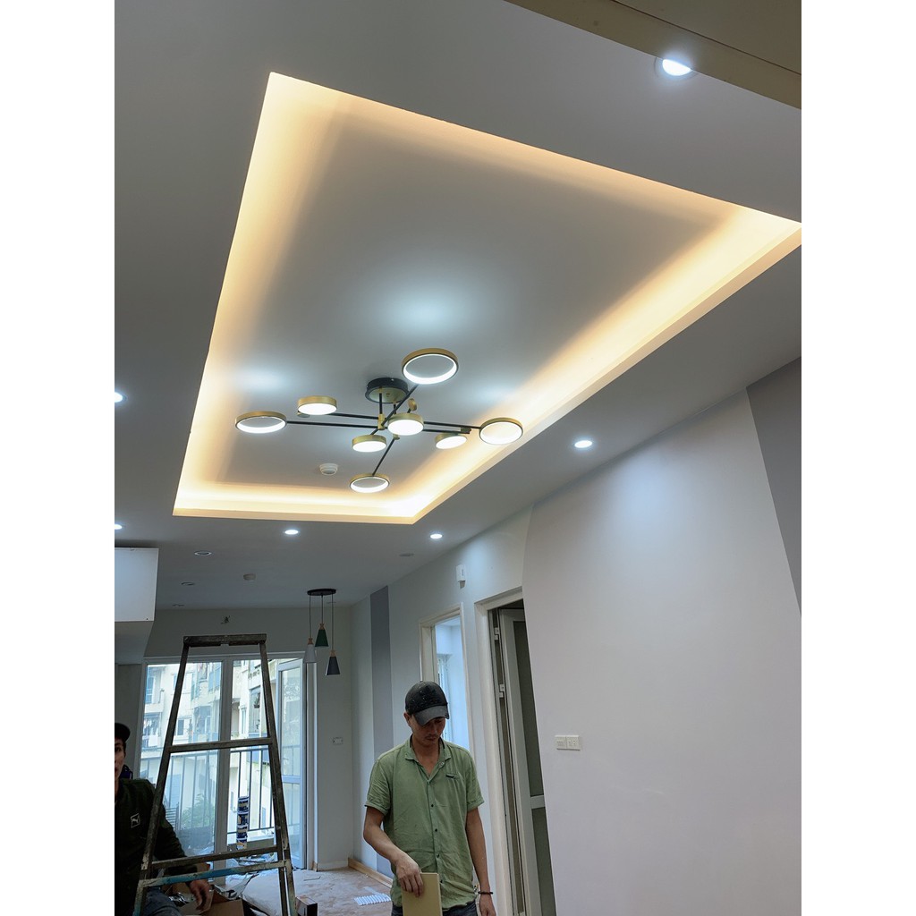 Đèn thả bàn ăn, phòng khách MONSKY SORAKA 3 bóng cao cấp kèm bóng LED chuyên dụng