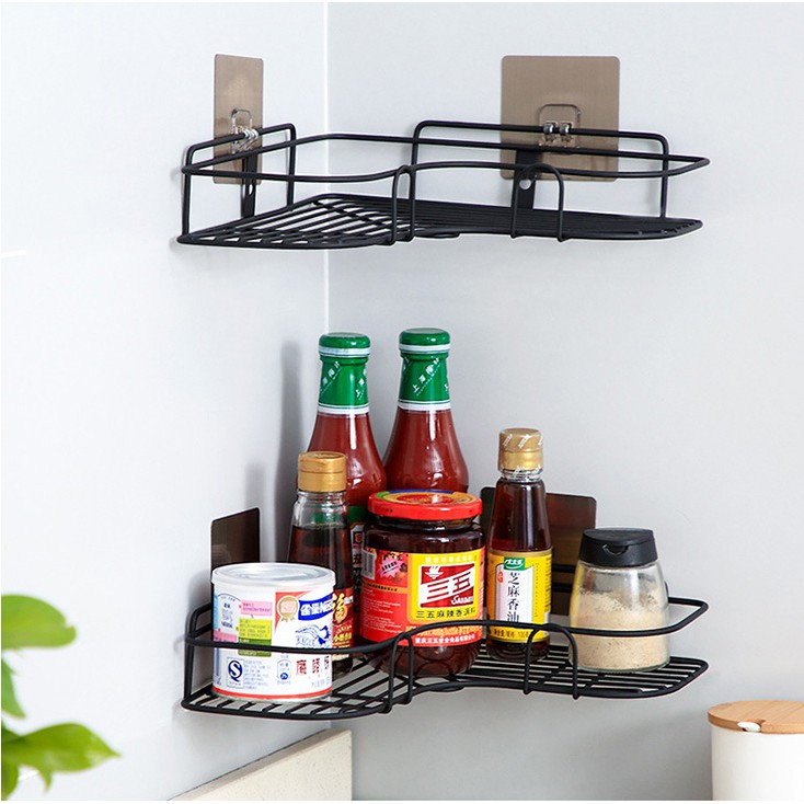 Kệ góc dán tường tiện dụng IN72(giao màu ngẫu nhiên)