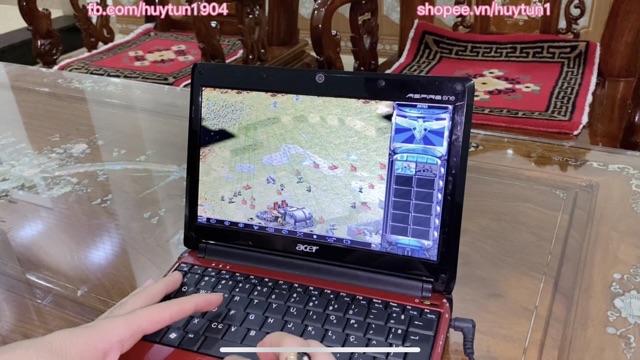 Laptop Acer N214 chơi full game pin 2h