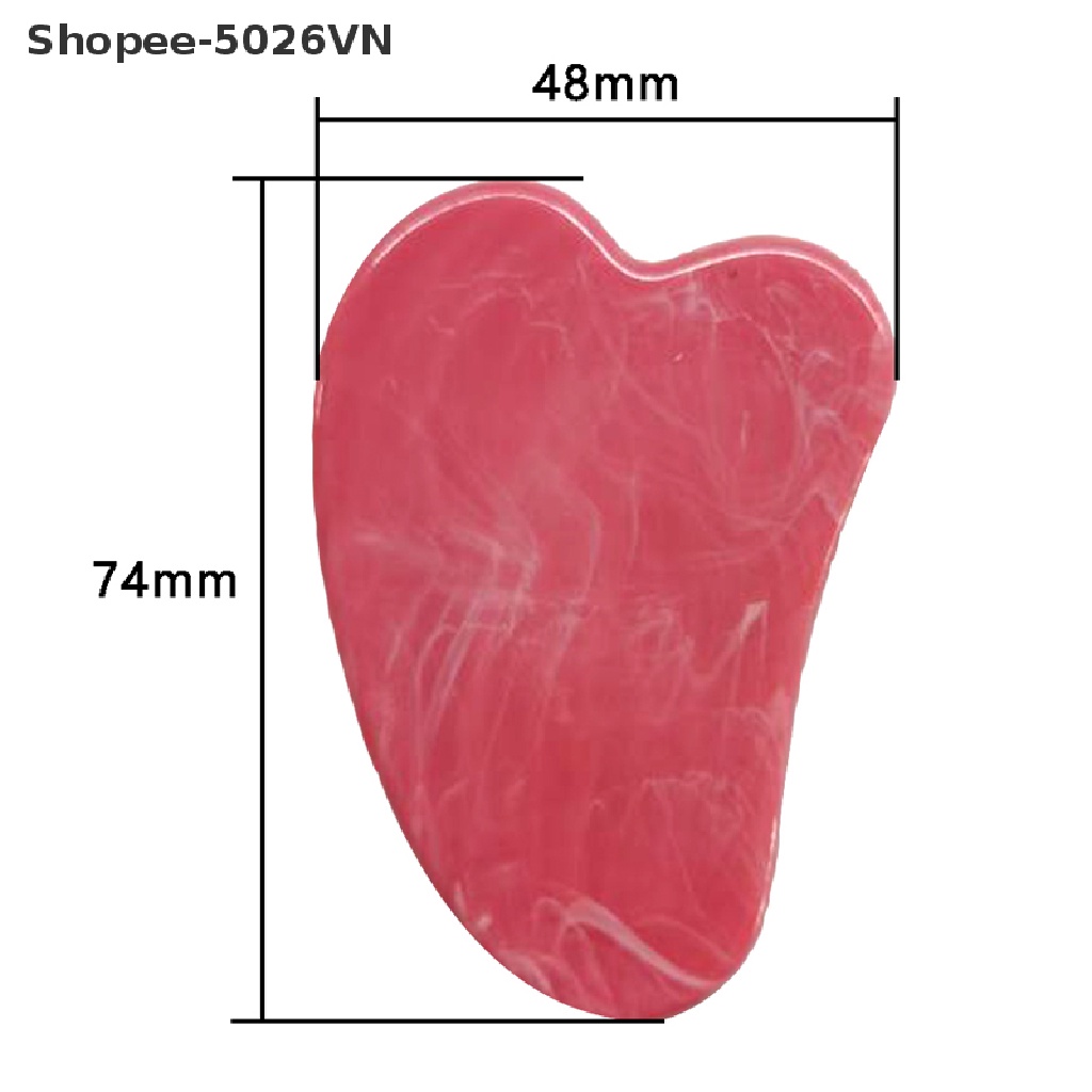 [Hàng mới về] Dụng cụ cạo mát xa Gua Sha xóa mờ nếp nhăn nâng cơ mặt/ cổ chăm sóc làm đẹp da