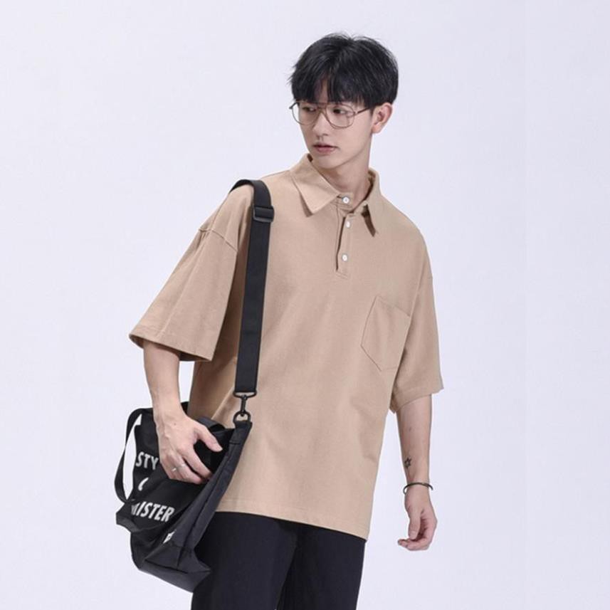 Áo polo nam nữ Polo túi ngực City Cycle - Áo thun nam có cổ Unisex form rộng Local Brand  ྇  ྇