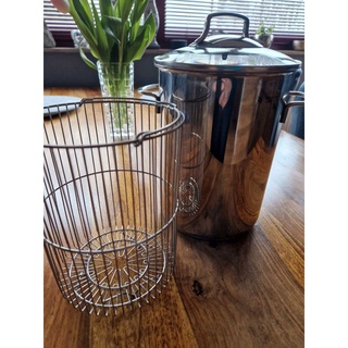 Nồi luộc mì, rau củ WMF Spargeltopf 16cm dùng luộc mì ống, măng tây, ngao sò