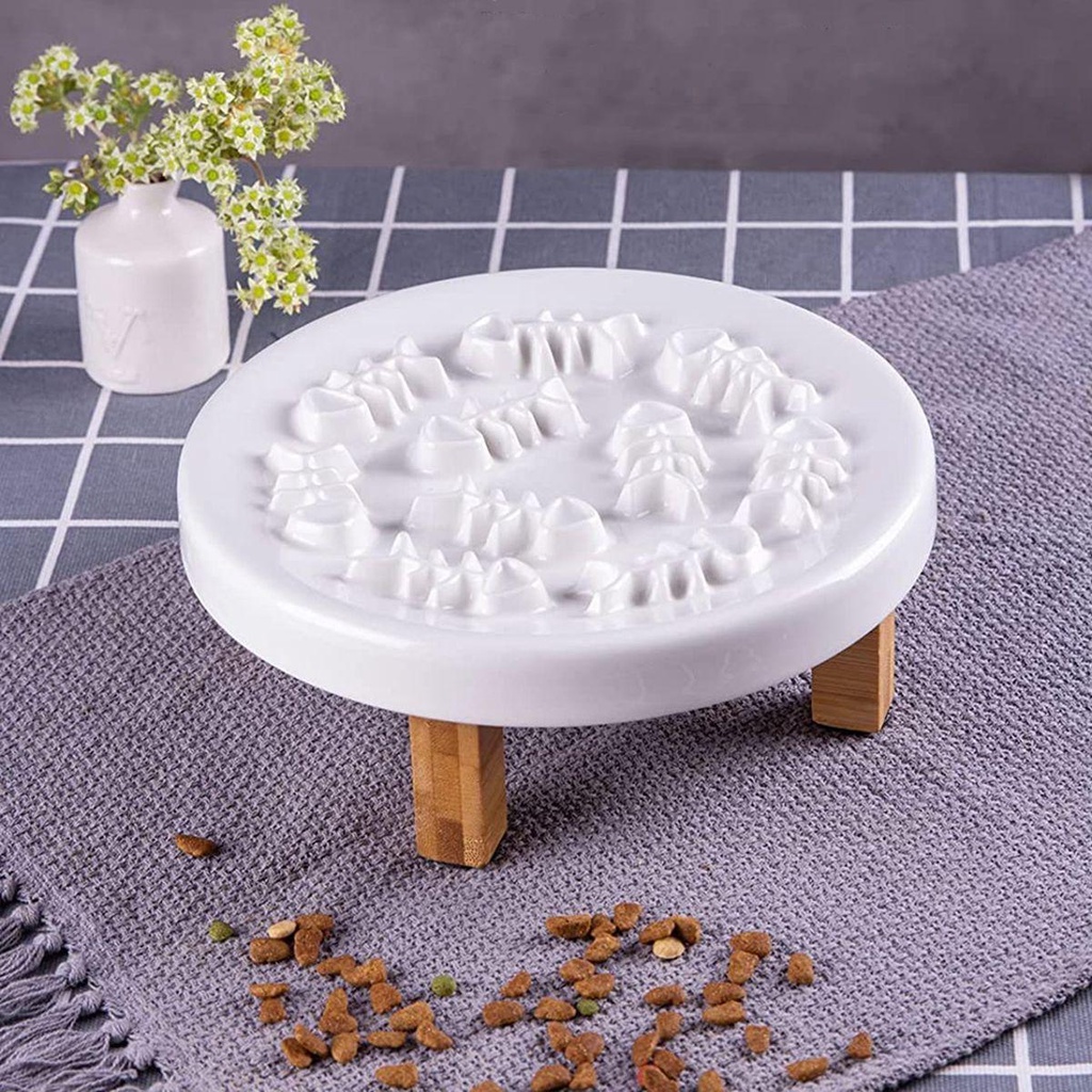 Đồ Chơi Xương Cá Bằng Gỗ Chống Kẹt Tay Cho Chó Cưng