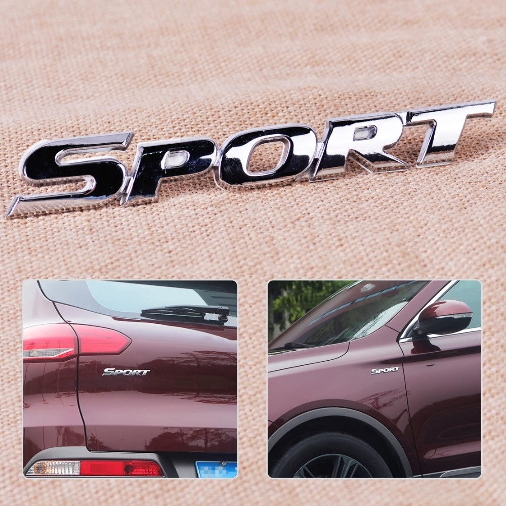 Đối với Land Rover Range Rover Sport Lettering Car Tailgate Badge Logo Badge Sticker