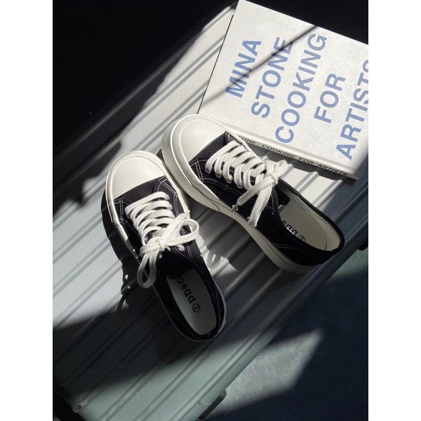 [Ảnh Thật] Giày Thể Thao Sneaker Nữ Vải Độn Đế 3.5cm BE 2 Màu Siêu Hot | WebRaoVat - webraovat.net.vn
