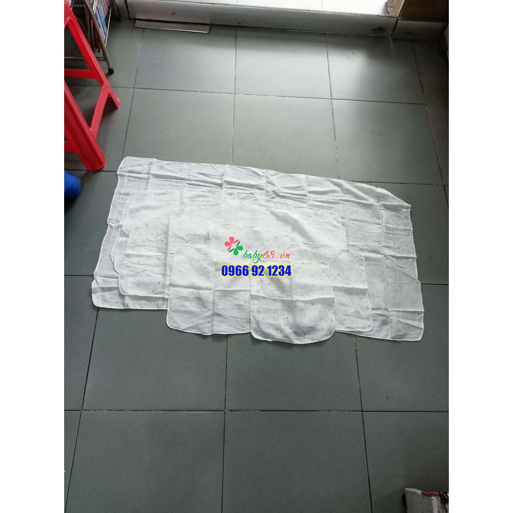( KHĂN XÔ ) SET gồm 1 khăn tắm to, 2 khăn vừa 5 khăn sữa nhỏ Cho Bé SIÊU MỀM DÀY DẶN