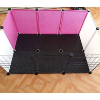 Set tấm ghép quây cũi thú cưng