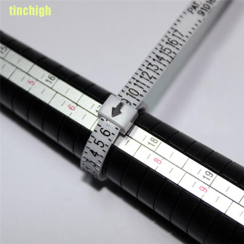 Thước Đo Kích Thước Nhẫn Đeo Ngón Tay Uk Uk Us Mới