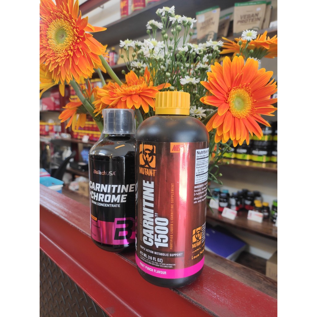 Thực Phẩm Bổ Sung Đốt Mỡ L-CARNITINE + CHROME BiotechUSA | BigBuy360 - bigbuy360.vn