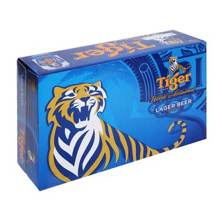 Thùng 24 lon bia tiger lon thường 330ml