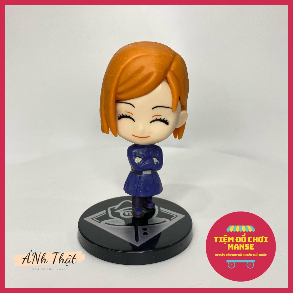 Mô hình anime chibi Jujutsu Kaisen Chú Thuật Hồi Chiến Satoru Itadori Megumi Nobara Sukana