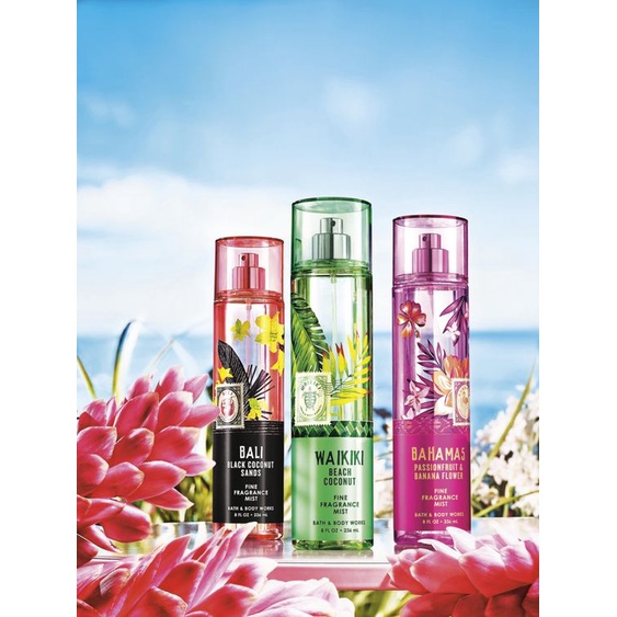 XỊT THƠM TOÀN THÂN BODYMIST BATH&BODY WORKS [mẫu thử 10ML] | Thế Giới Skin Care
