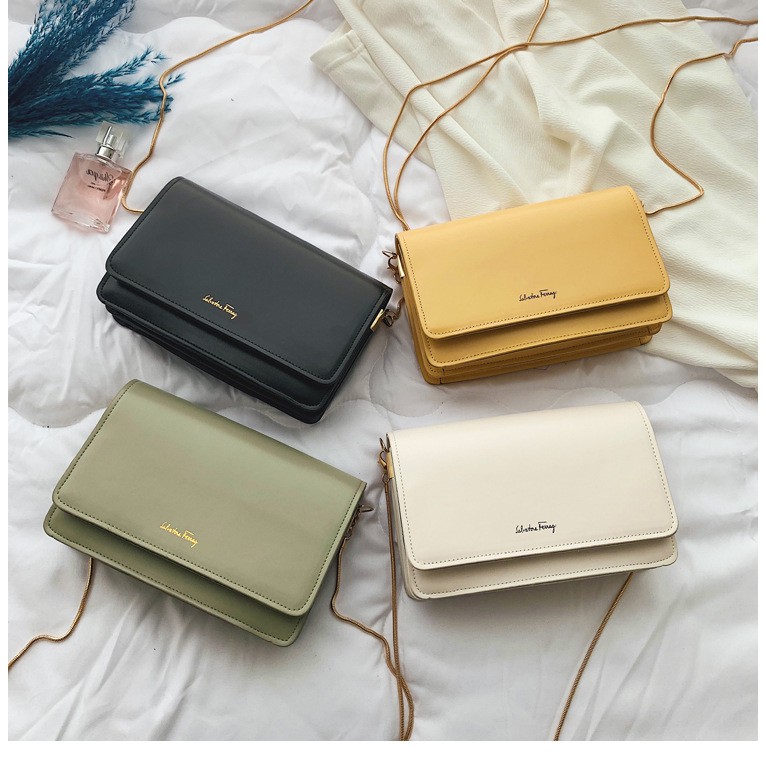 TÚI ĐEO CHÉO NỮ 2 NGĂN MICO DA MỀM TT 68