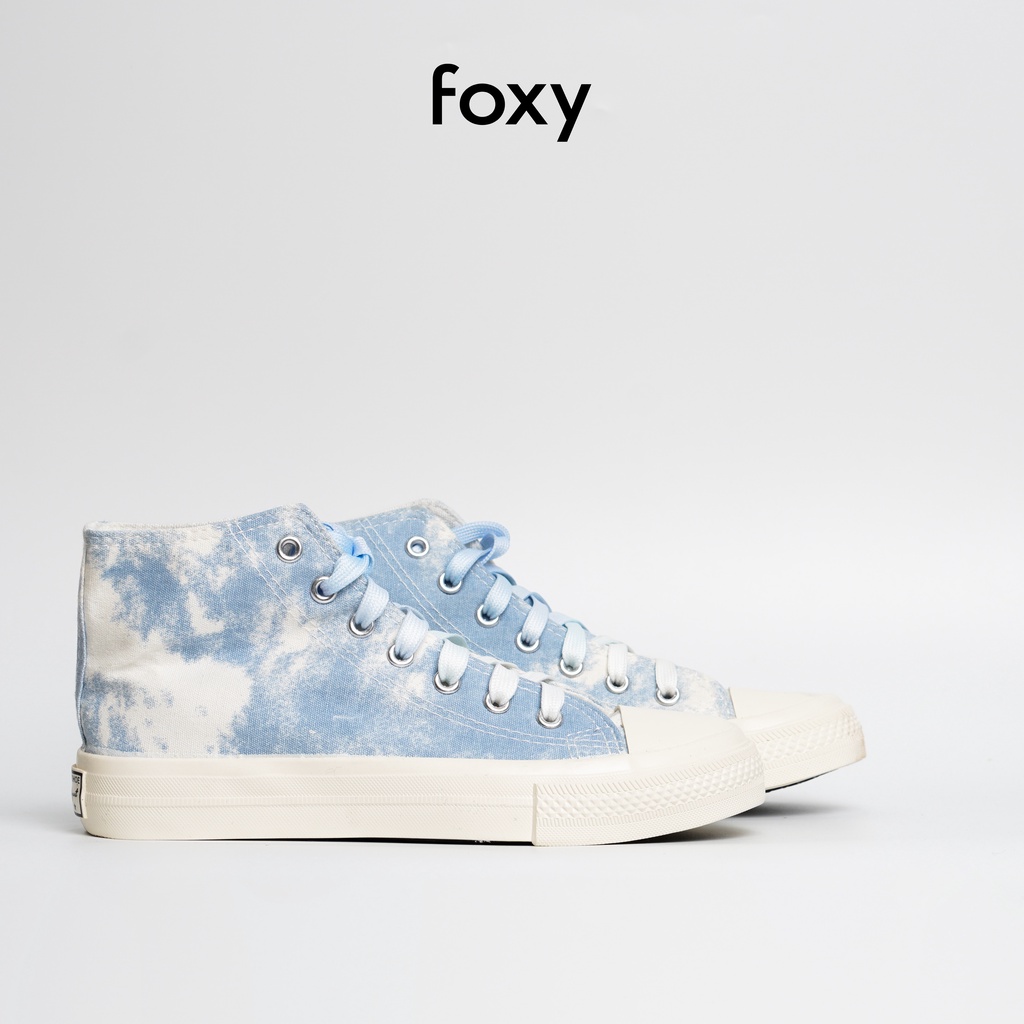 Giày Sneaker Nữ Cổ Cao Foxy Form Dáng CV 1970 Màu Sắc Gradient Nổi Bật Độc Đáo - FOX038