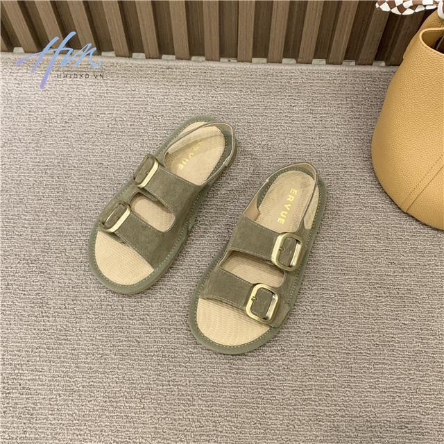 Giày Sandal Mùa Hè Đế Dày Phong Cách Thời Trang Hàn Quốc 2022