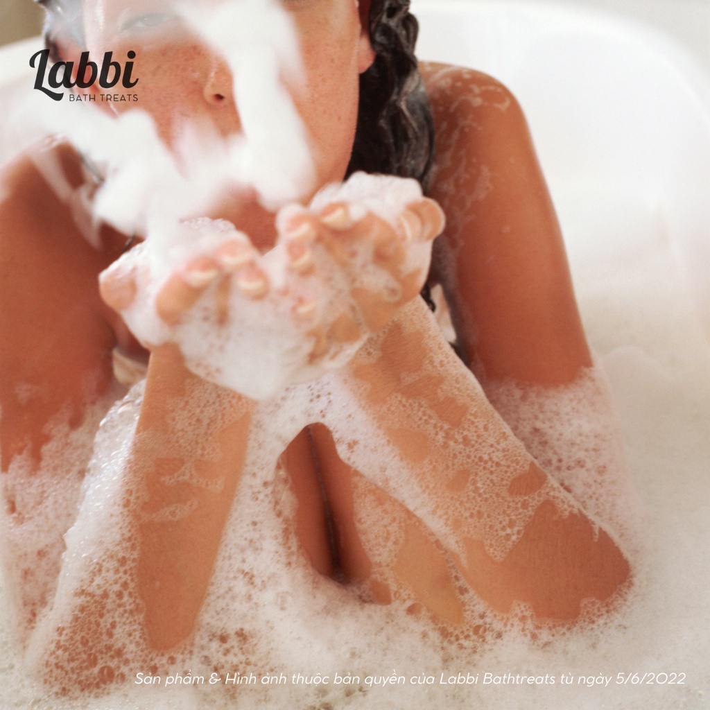 Bánh siêu tạo bọt bồn tắm VANILA CAKE [Labbi] Bubble Bar