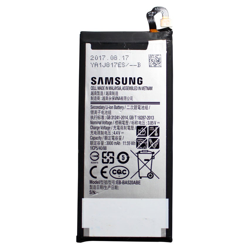 Pin Samsung J5 Pro / J530 / J5 2017 3000mAh zin BH 6 tháng