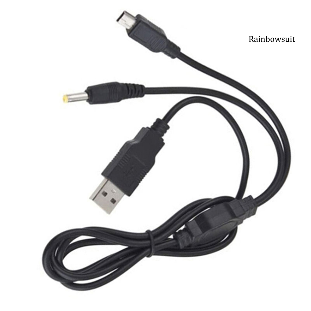 Cáp Sạc Usb 2 Trong 1 Cho Sony Psp 2000 3000