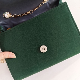 Túi xách nữ màu xanh