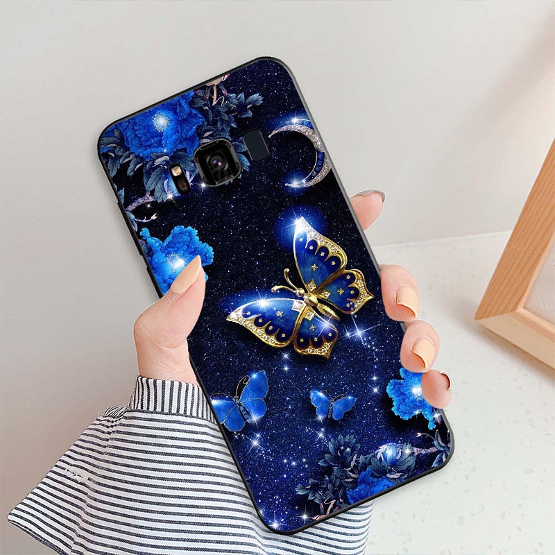Ốp Điện Thoại Mềm Họa Tiết Trái Tim Thời Trang Cho Samsung Galaxy S8 Active 5.8 "