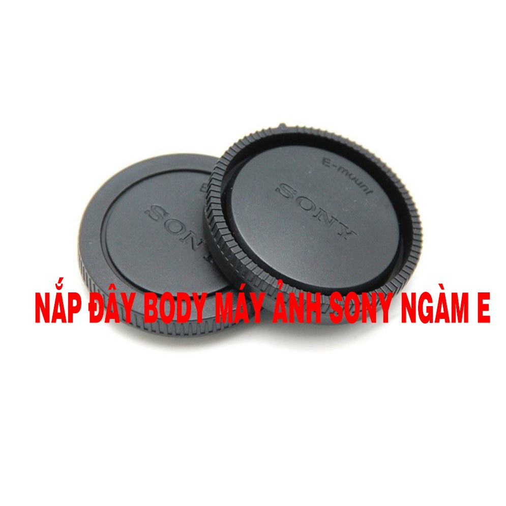 Bộ Nắp Body Và Cap Đuôi Lens Sony ngàm E