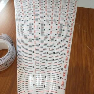 Thước decal đo cá
