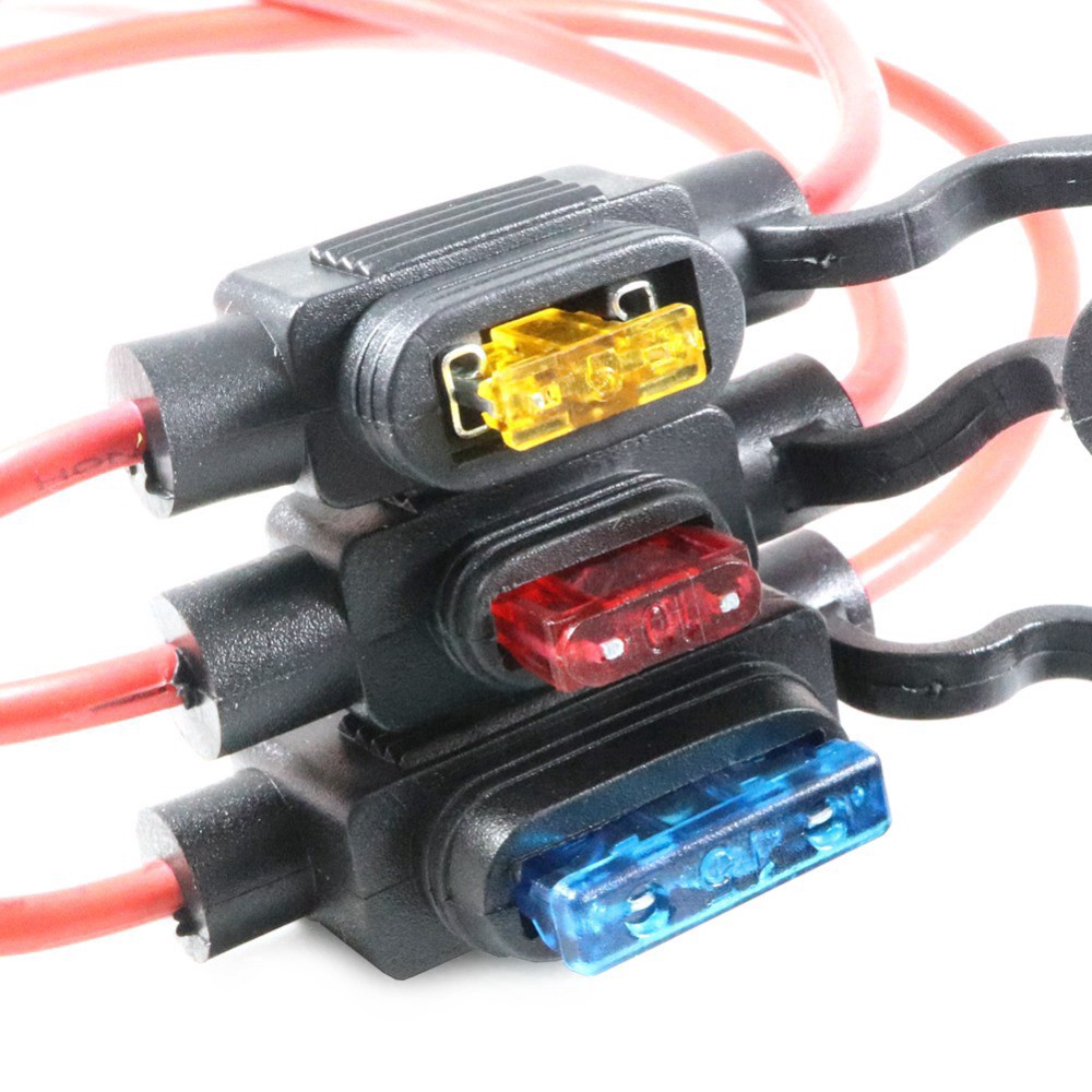 Hộp cầu chì đơn ATO, Mini, Low-profile mini  fuse chuyên dùng cho ô tô xe máy chống nước tuyệt đối