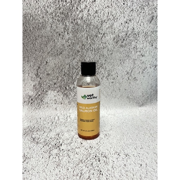 Dầu cá hồi Vet Worthy Salmon Oil dành cho cún mèo 100ml