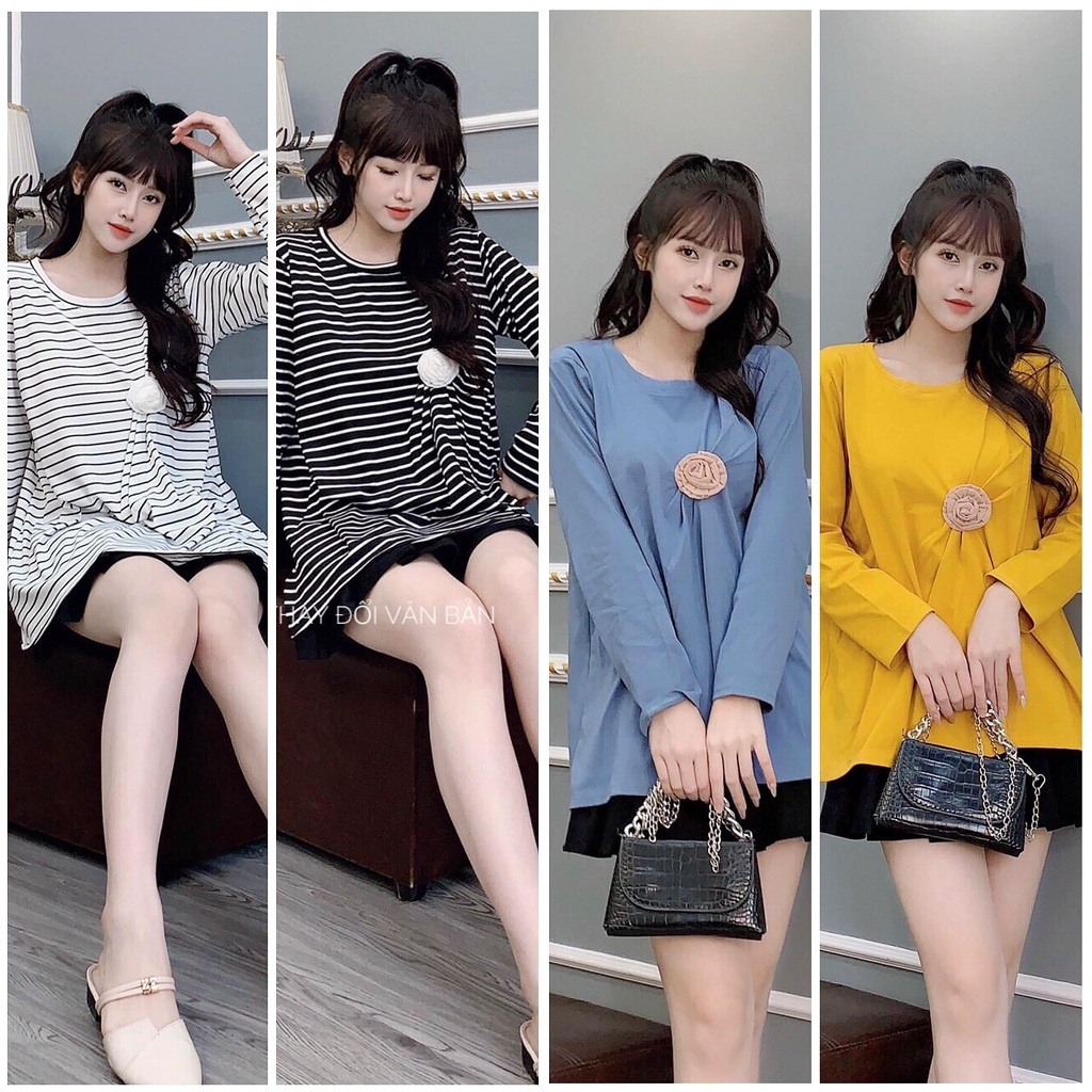 Áo Bầu thu đông - Mẫu mới -  Chất Cotton Loại 1 mềm đẹp co giãn, cực thời trang và dễ mặc