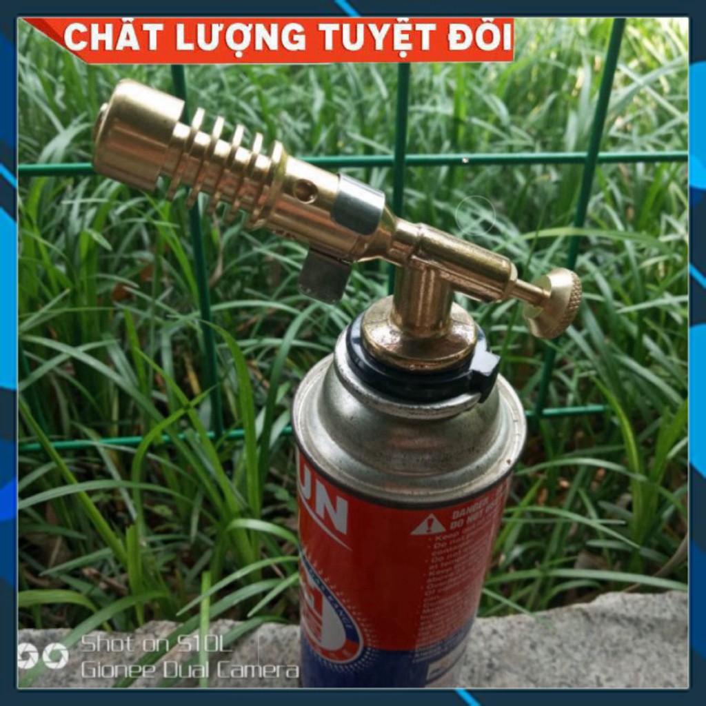 [Chuẩn thợ]  Đèn Khò Ga Mini Cầm Tay Đồng Nguyên Chất 100%