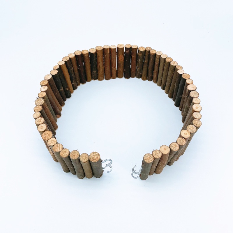 Thang gỗ tạo cửa trang trí chuồng Hamster