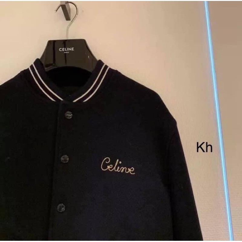 Áo bomber thêu chữ