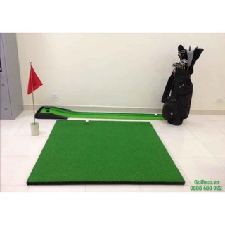 Thảm Tập Swing Golf - Thảm tập golf - Thảm swing golf (kèm 1 TEE cao su và 3 bóng tập)
