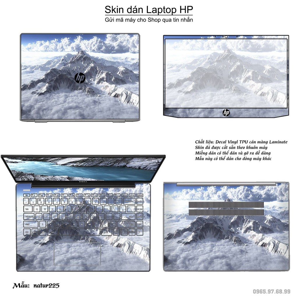 Skin dán Laptop HP in hình thiên nhiên _nhiều mẫu 9 (inbox mã máy cho Shop)