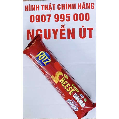 bánh quy ritz phô mai cây 118g