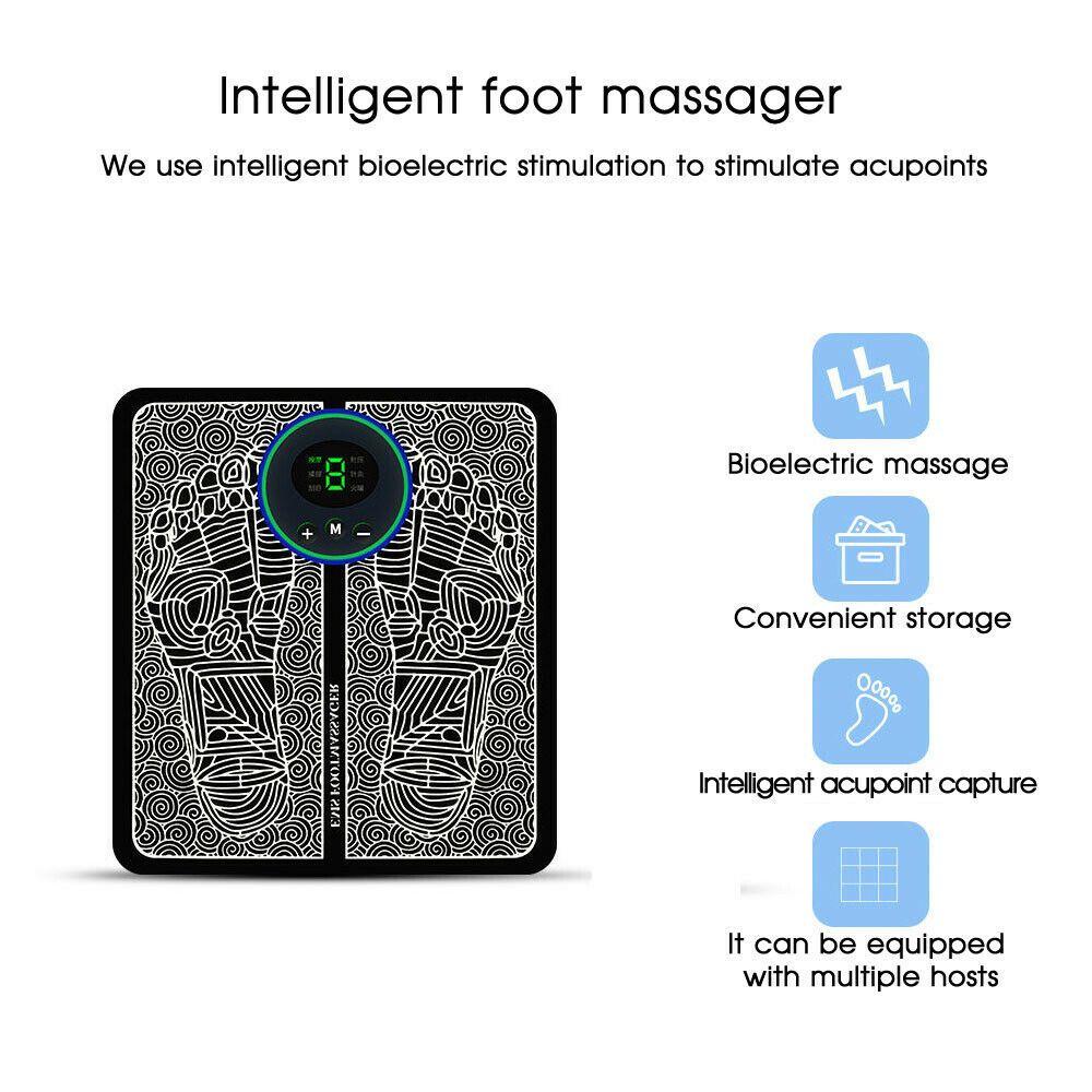 CABEZA Thảm Mát Xa Chân Giúp Thư Giãn Kích Thích Cơ Bắp Và Lưu Thông Máu