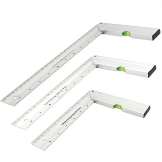 Thước đo góc vuông 90 độ bằng nhôm dày dặn cho nghề mộc 200mm 250mm 300mm