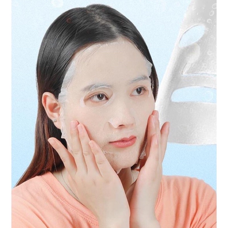 Viên mặt nạ nén Miniso từ thân Tre tự nhiên, Viên nén mặt nạ đã có sẵn tinh chất dưỡng ẩm