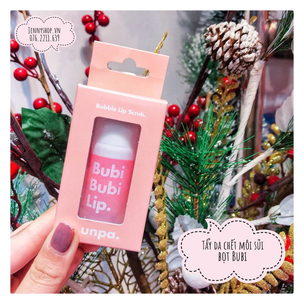 TẨY DA CHẾT SỦI BỌT THẢI ĐỘC MÔI BUBI BUBI BUBBLE LIPS CRUB MẪU MỚI 2021 | BigBuy360 - bigbuy360.vn