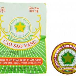 Dầu Cao sao vàng OPC 4g