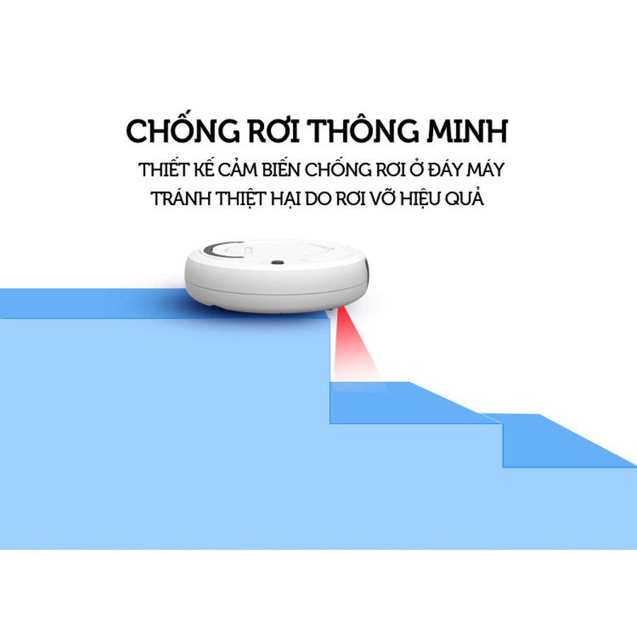 Robot Hút Bụi Bowai, Robot Lau Nhà Thông Minh Công Nghệ AI 3 Trong 1, Tự Động Hút Bụi, Lau Nhà - Bảo Hành 12 Tháng