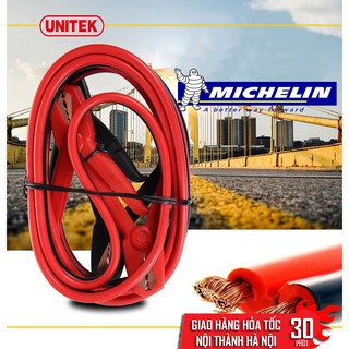 Dây Mồi Sạc Điện Ắc Quy Trên Ô Tô 400A Michelin 6676ML