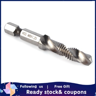 Xiyijia [Hàng có sẵn] Mũi Khoan Tay Cầm Gỗ M8 Hss 1 / 4 \\\"