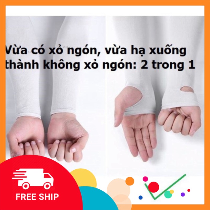 Găng tay chống nắng let's slim xuất Hàn hàng loại 1 GDTA