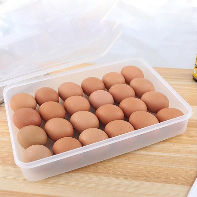 Khay đựng trứng 24 quả, tiện dụng, sạch sẽ khi cho vào tủ lạnh