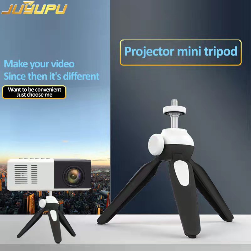 Giá đỡ máy chiếu mini  xoay 180 độ cầm tay nhỏ gọn dành cho máy ảnh máy quay tripod JUYUPU T2